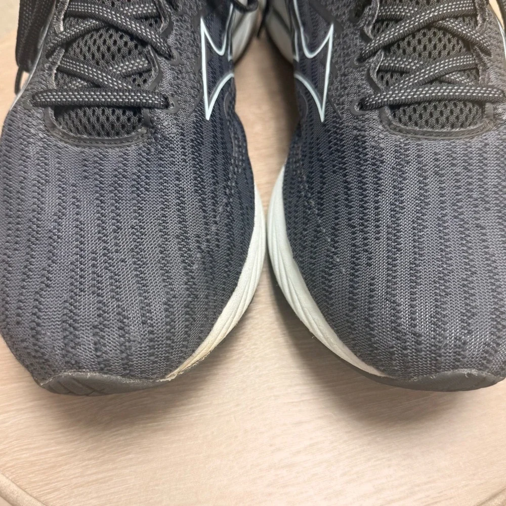 Mizuno Wave Rider 13 Men's  Dark Grey Sporty Activewear Fitness Running Sneakers